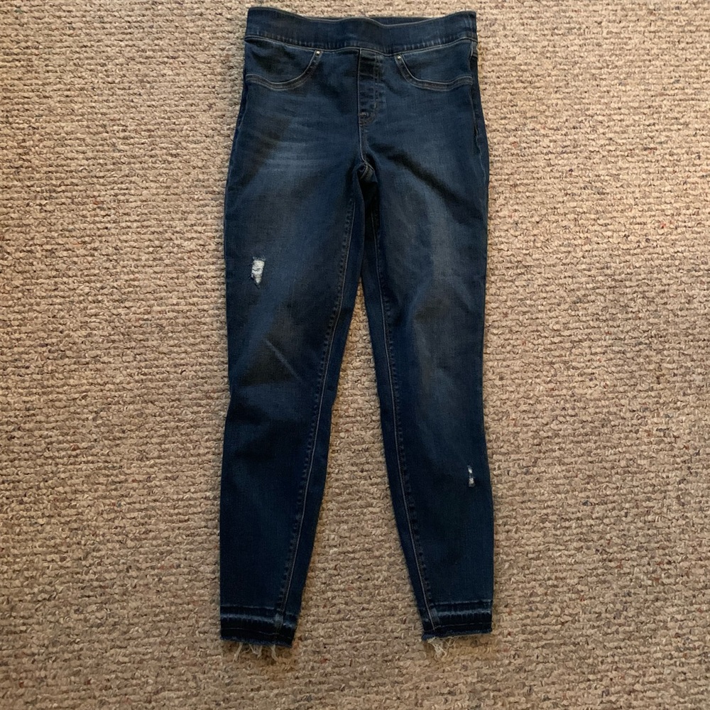 Like new small spanx skinny jeans